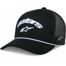 AGREE TRUCKER HAT BLACK/BLACK