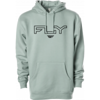 YOUTH FLY EDGE HOODIE DUSTY SAGE YS/YM