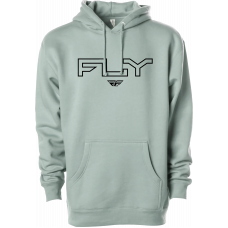 YOUTH FLY EDGE HOODIE DUSTY SAGE YL/YX