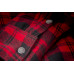 MARKSMAN FLANNEL BLACK/RED MD