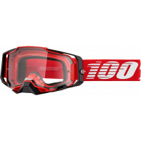 ARMEGA GOGGLE RED CLEAR LENS