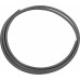 6 FT CUT -03 STAINLESS HOSE CLEAR
