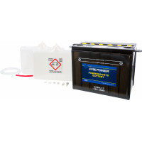 BATTERY W/ACID CHD4-12 12V