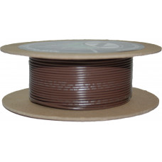 100' SPOOL 20-GAUGE WIRE (BROWN)
