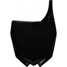 NUMBER PLATE BLACK
