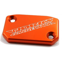 BILLET CLUTCH RESERVOIR COVER ORANGE