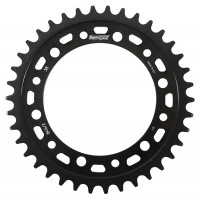 REAR EDGE SPROCKET STEEL 38T-520 BLK HON