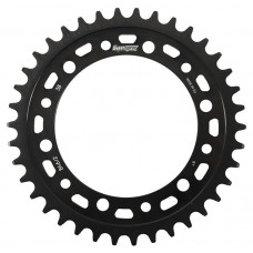 REAR EDGE SPROCKET STEEL 38T-520 BLK HON