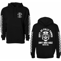 FULLY PINNED HOODIE BLACK 2X