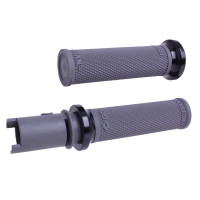 LOCK-ON RUFFIAN GRIPS GRAPHITE/BLACK CVO `23-24