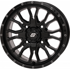 FUSION DD WHEEL  15X7 5+2 4/137 & 4/156 GLOSS BLACK