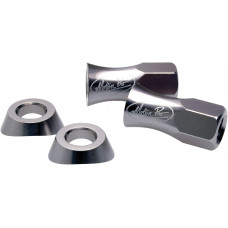 LITELOC RIM NUT AND WASHER 12MM SILVER