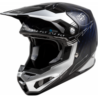 YOUTH FORMULA S CARBON LEGACY HELMET BLUE CARBON/SILVER YL