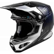 YOUTH FORMULA S CARBON LEGACY HELMET BLUE CARBON/SILVER YL