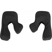 KINETIC HELMET CHEEK PADS BLACK XS