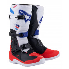 TECH 3 BOOTS WHITE/RED/BLUE SZ 10