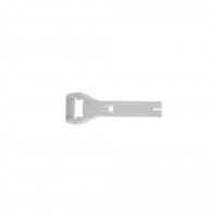 MEDIUM BOOT STRAP WHITE
